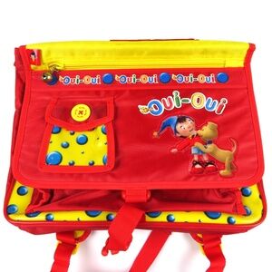 OUI-OUI (Noddy) cartoon theme VTG children backpack